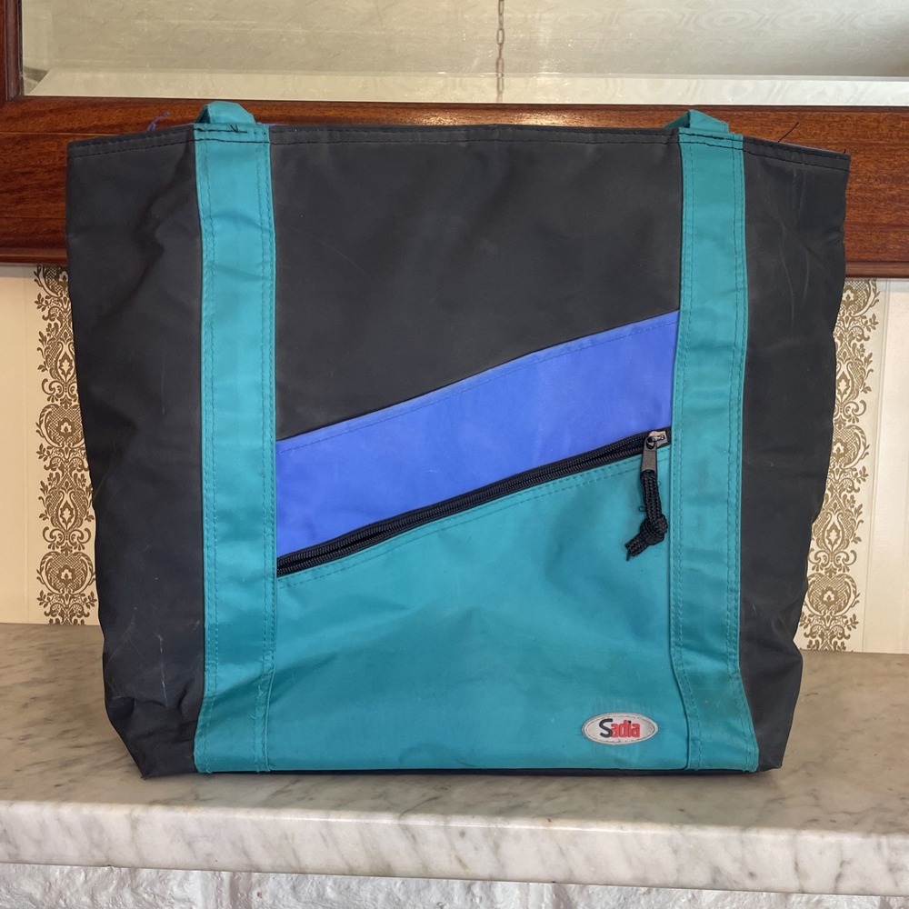 Vintage Insulated‎ Cooler Bag Beach Picnic Sports Outdoor Fun